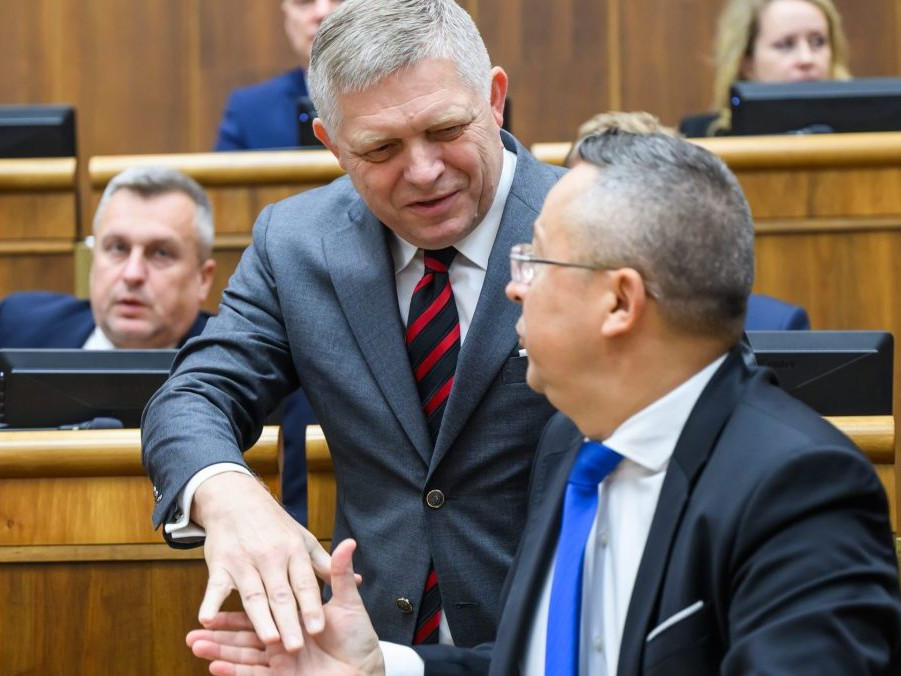 Robert Fico a Ladislav Kamenický