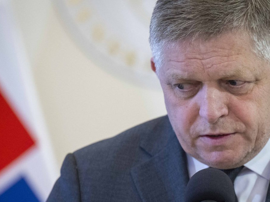 Predseda vlády Robert Fico.