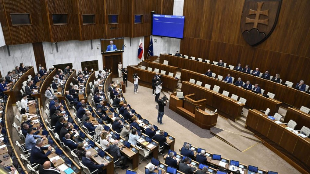 Rokovacia sála Národnej rady (NR) SR.