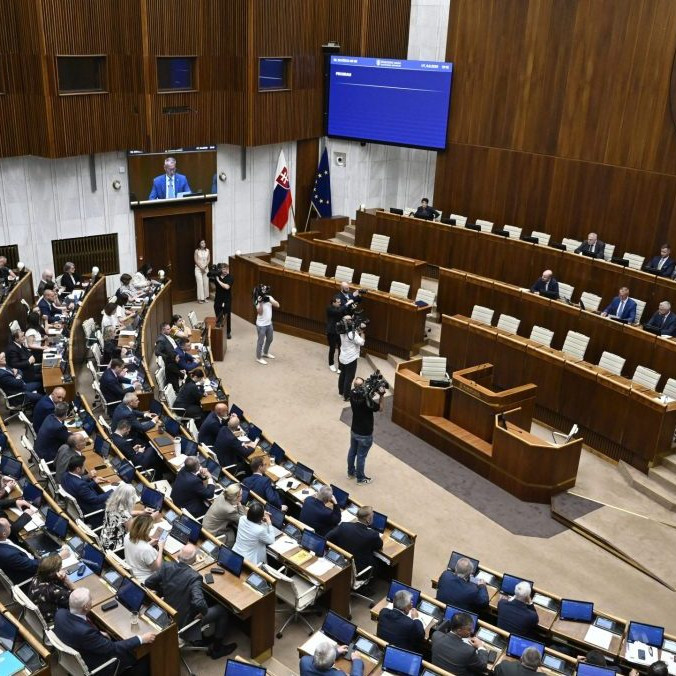 Rokovacia sála Národnej rady (NR) SR.