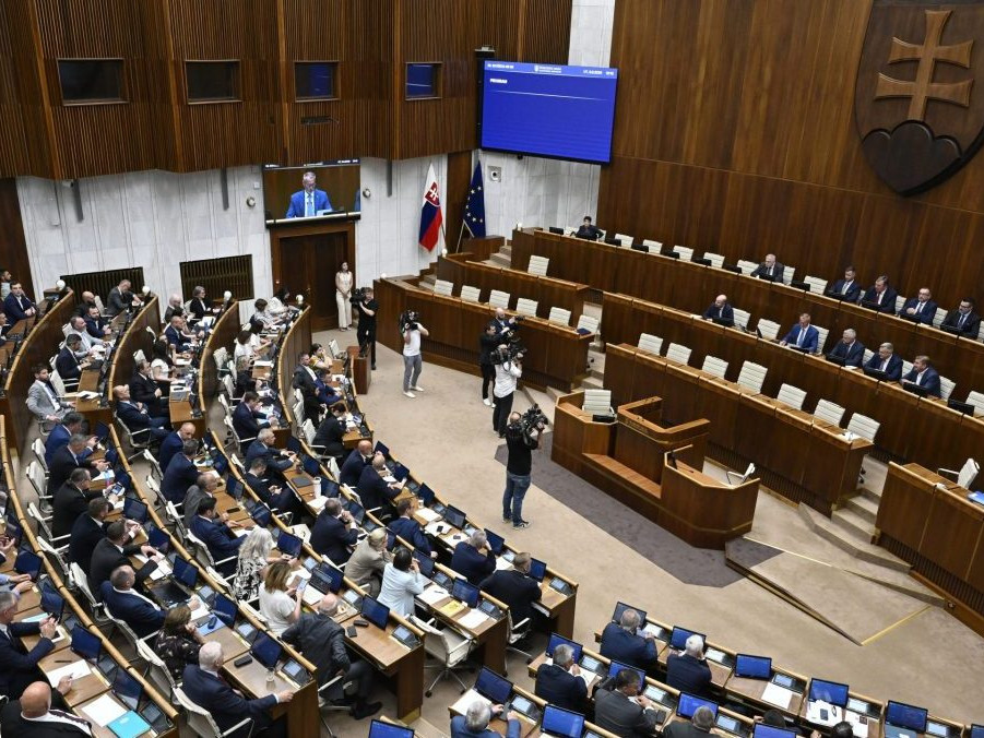 Rokovacia sála Národnej rady (NR) SR.