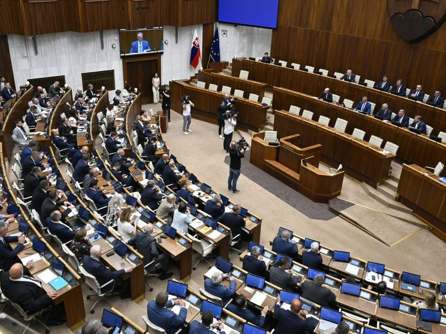 Rokovacia sála parlamentu.