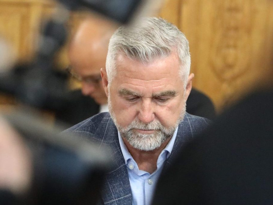 Podpredseda NR SR Tibor Gašpar na pracovisku ŠTS v Banskej Bystrici.