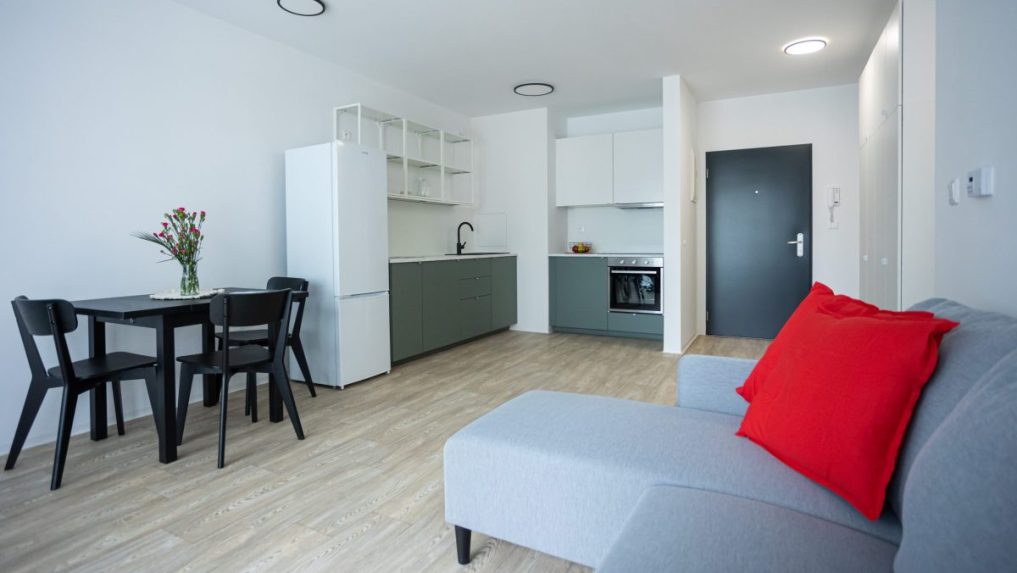 Interiér nájomného bytu v Žiline.