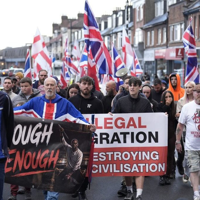 Protesty v Belfaste.