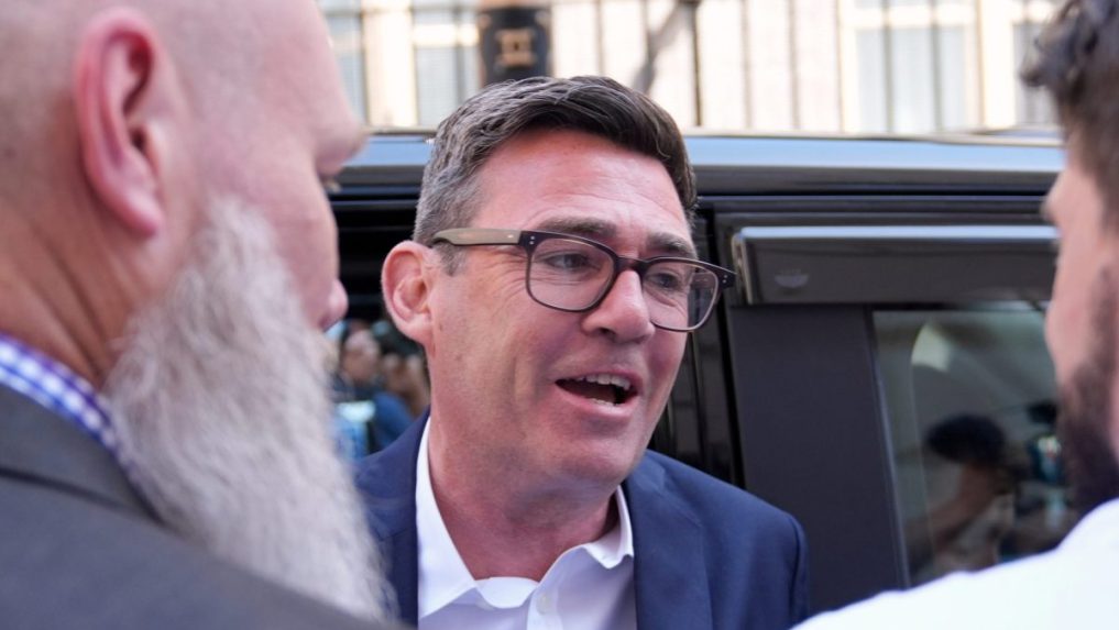 Starosta Manchestru Andy Burnham.