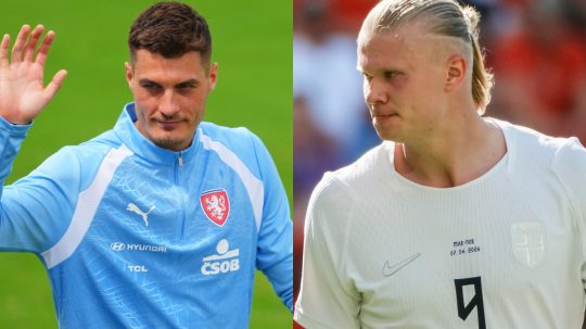 Haaland a Schick