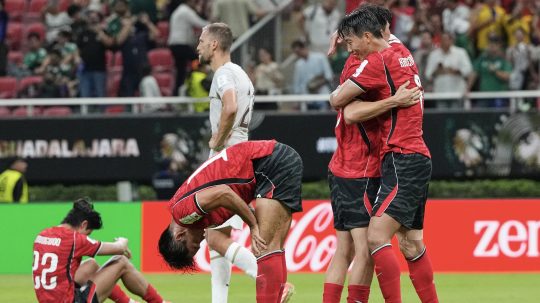 Na snímke futbalisti Česka a Kórejskej republiky.
