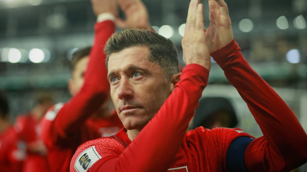 Poľský futbalista Robert Lewandowski.