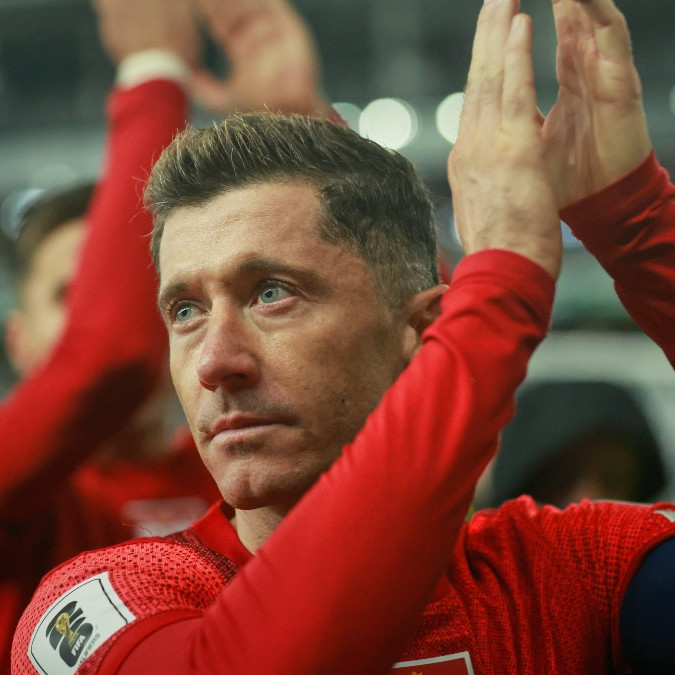 Poľský futbalista Robert Lewandowski.