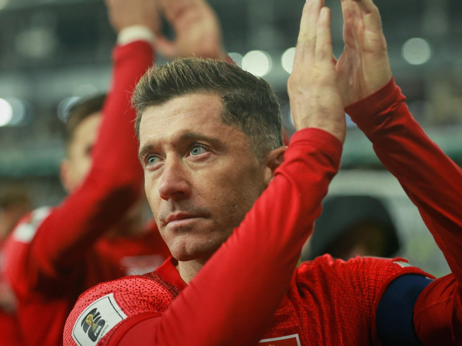 Poľský futbalista Robert Lewandowski.