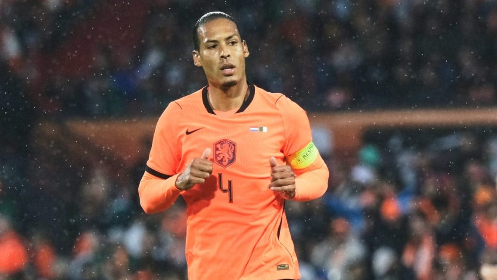 Holanďan Virgil van Dijk v prípravnom zápase.
