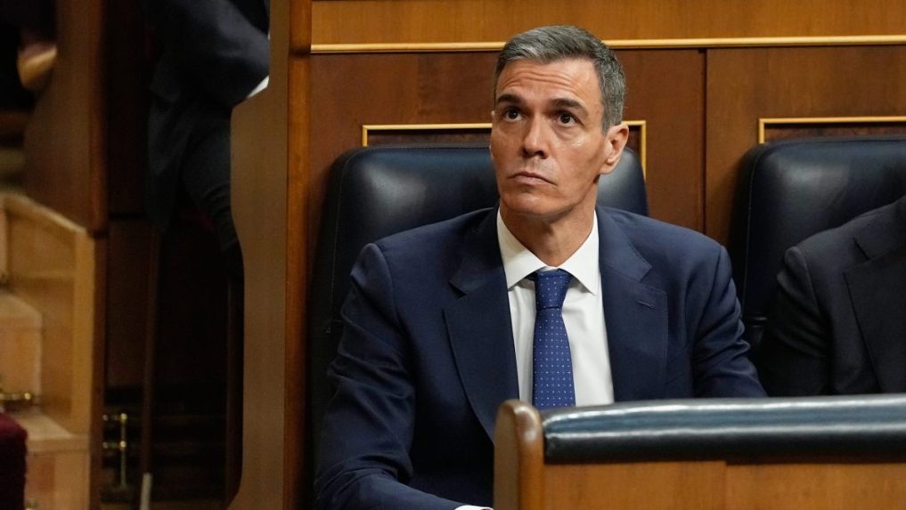 Na snímke Pedro Sánchez.