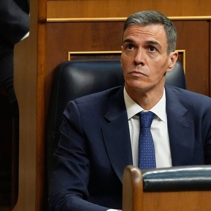 Na snímke Pedro Sánchez.