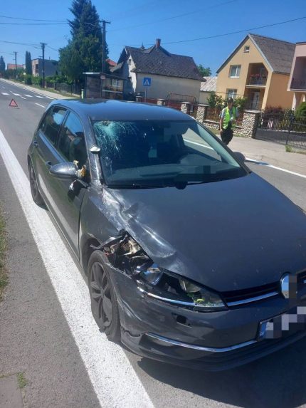 auto po nehode
