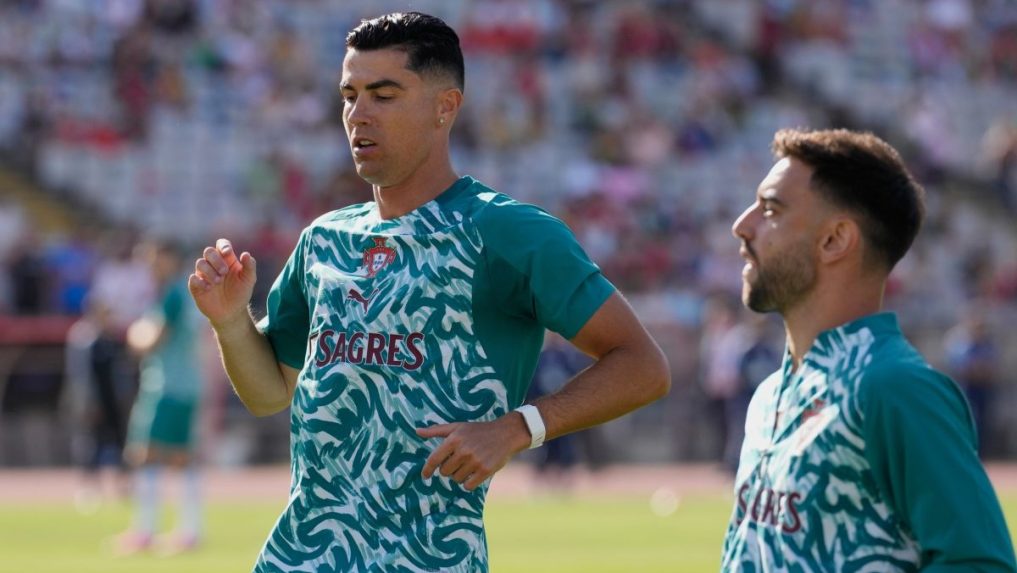 Cristiano Ronaldo sa z&uacute;častn&iacute; na svojich &scaron;iestych majstrovstv&aacute;ch sveta.