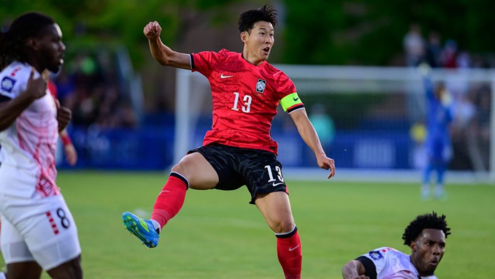 Hráč Son Heung-min.
