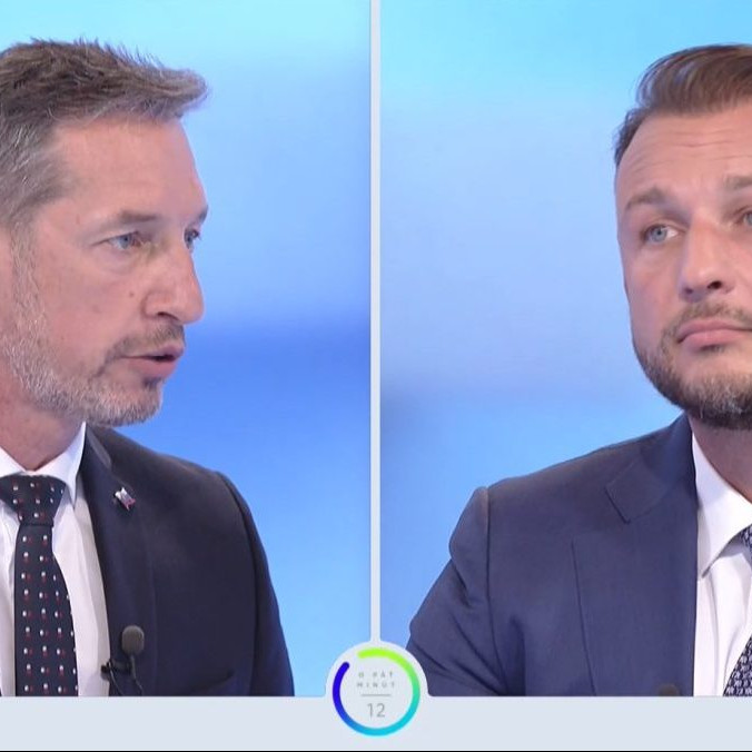 Milan Majerský (KDH) a Matúš Šutaj Eštok (Hlas-SD).