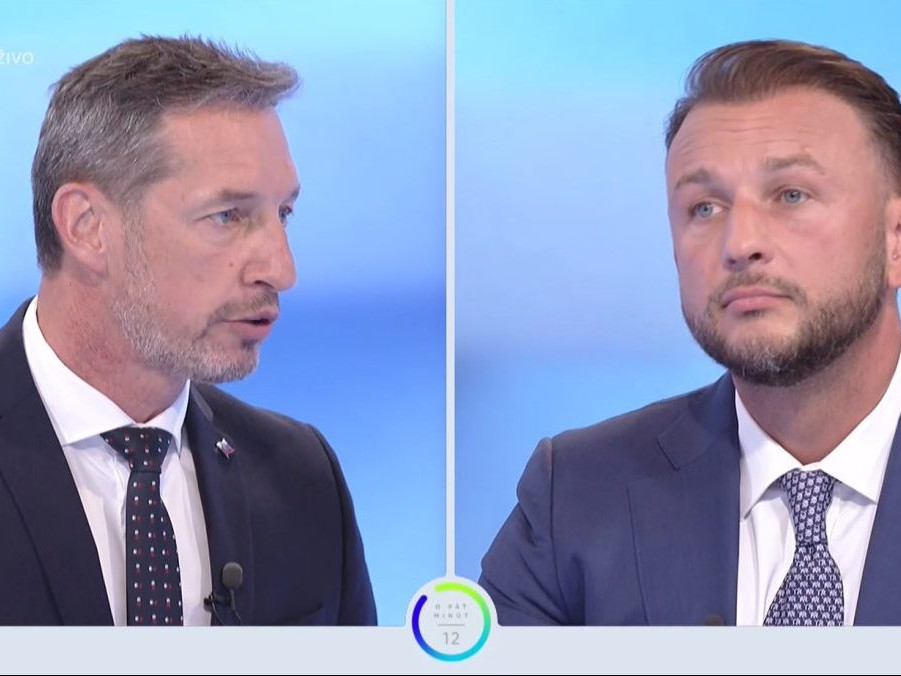 Milan Majerský (KDH) a Matúš Šutaj Eštok (Hlas-SD).