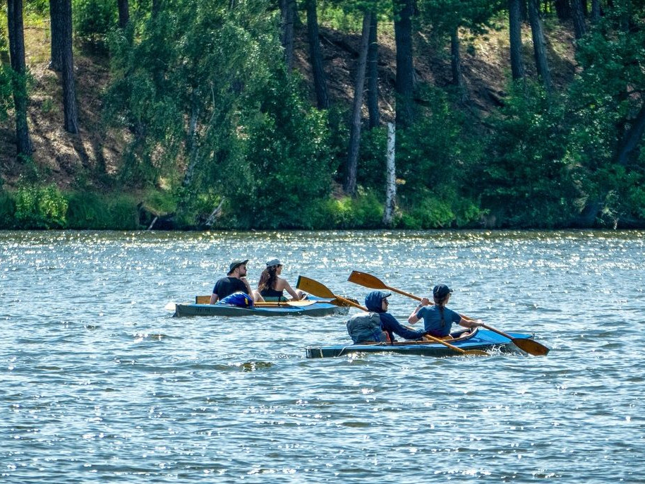 jazero Heidesee