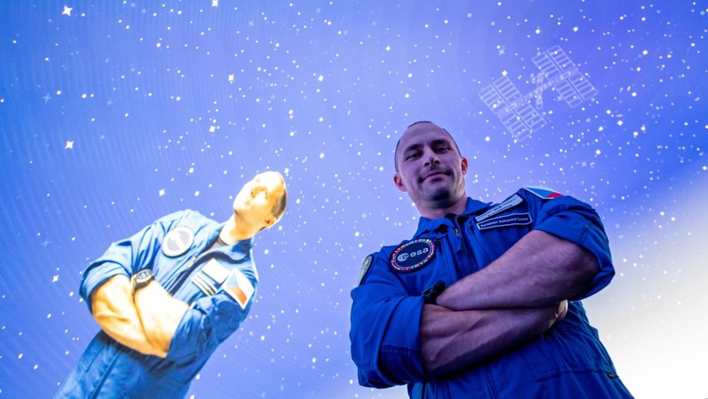 Český armádny pilot Aleš Svoboda.