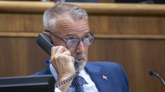 Na snímke predseda parlamentu SR Richard Raši (Hlas-SD).