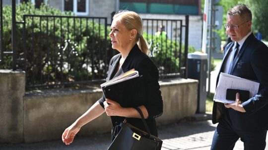 Ministerka hospodárstva SR Denisa Saková