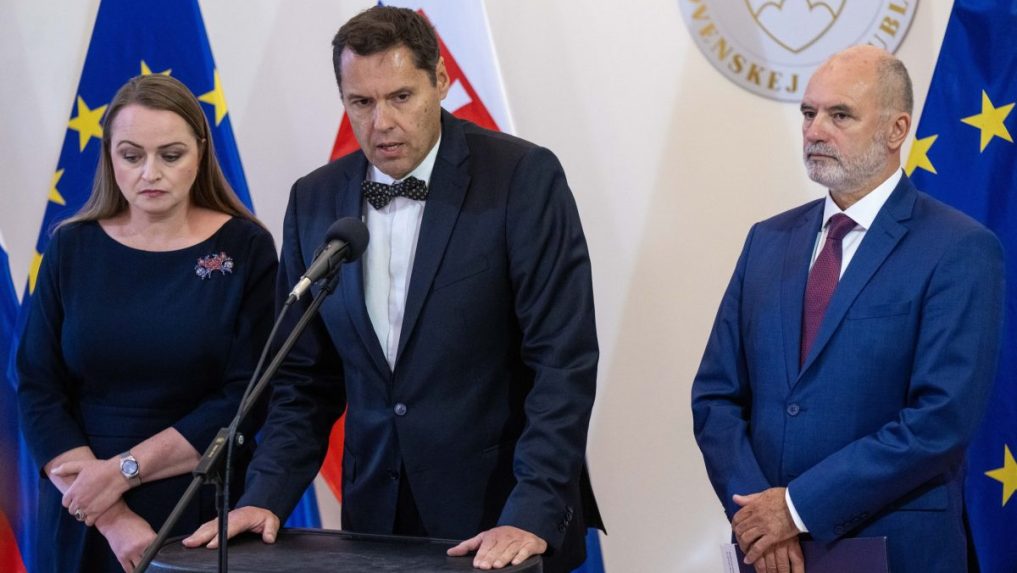 Zľava Monika Uhlerová, Rastislav Machunka a Mário Lelovský.