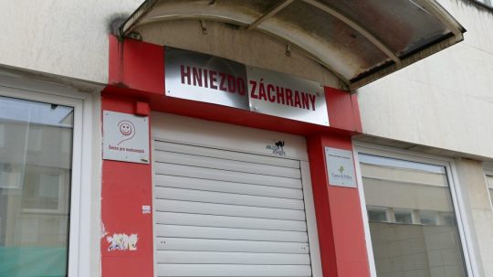 Hniezdo záchrany v Žiline.