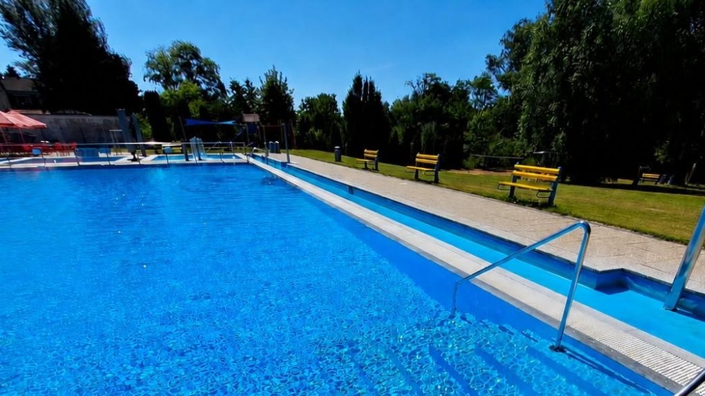 Kúpalisko v Lamači.
