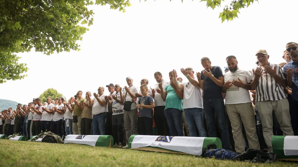 spomienka na Srebrenicu