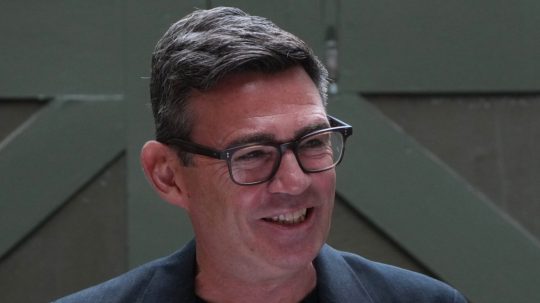 Bývalý starosta Veľkého Manchesteru Andy Burnham.