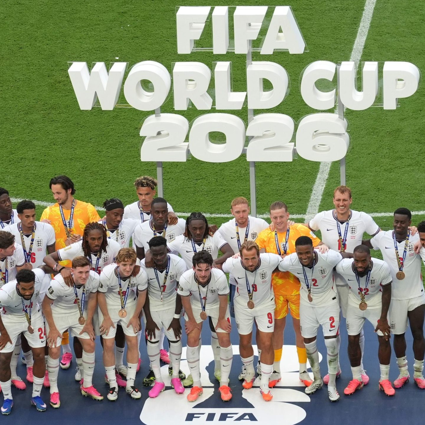 Bronzové medaily získali na MS 2026 vo futbale Angličania.