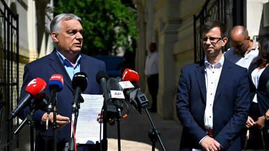 Viktor Orbán a János Bóka
