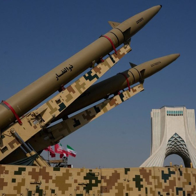 iránske rakety