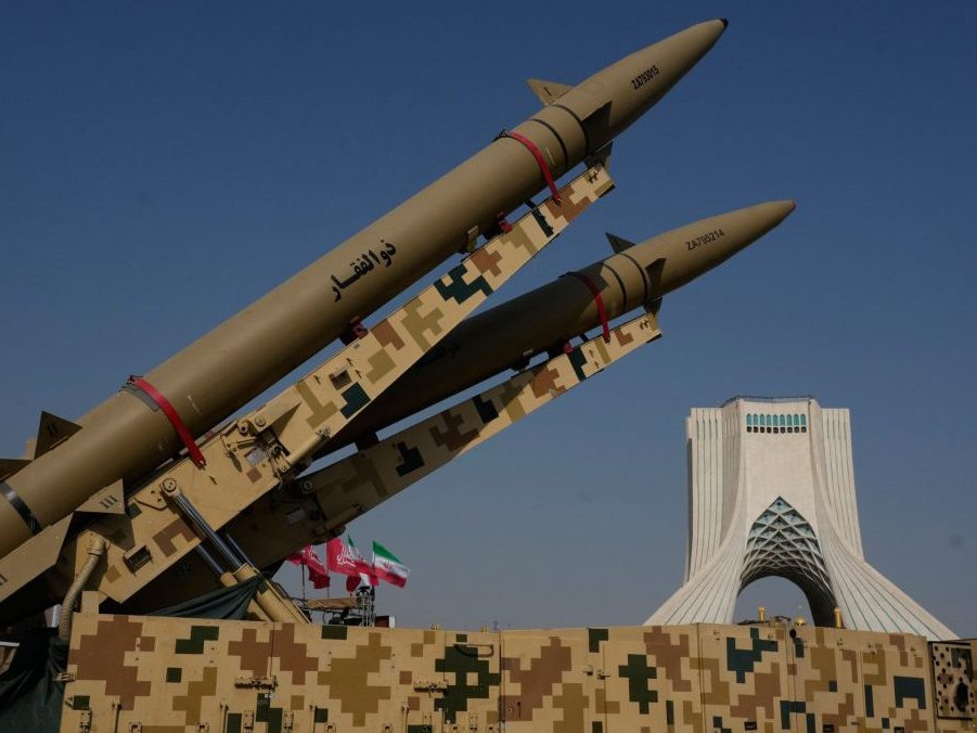 iránske rakety