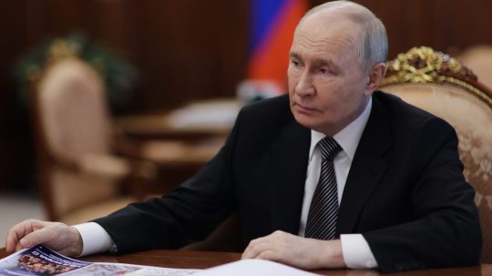 Ruský prezident Vladimir Putin.