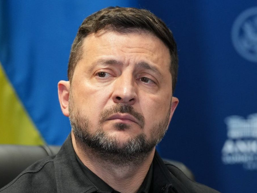 Ukrajinský prezident Volodymyr Zelenskyj.
