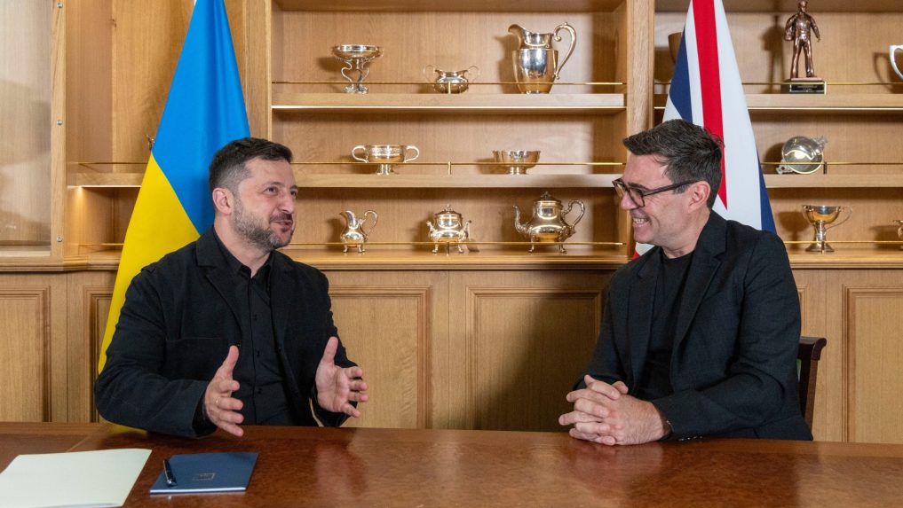 Zelenskyj a Burnham