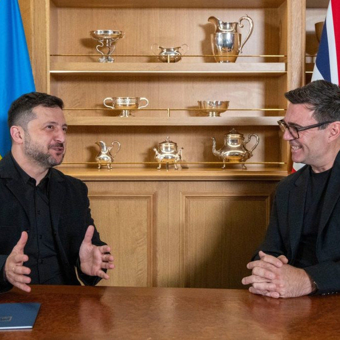 Zelenskyj a Burnham