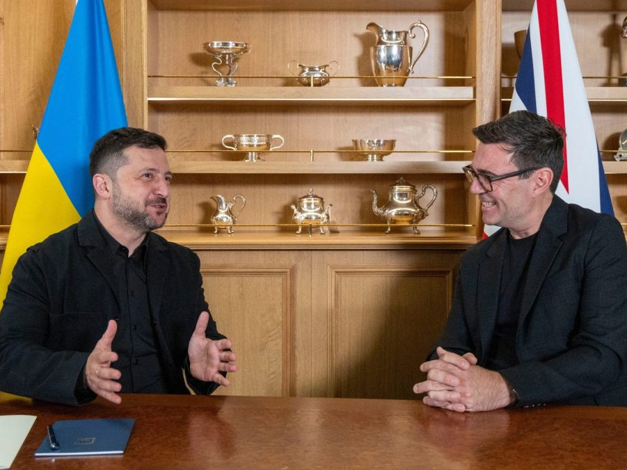 Zelenskyj a Burnham