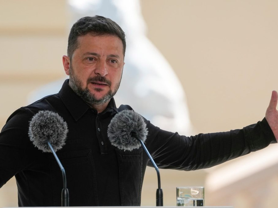 Ukrajinský prezident Volodymyr Zelenskyj