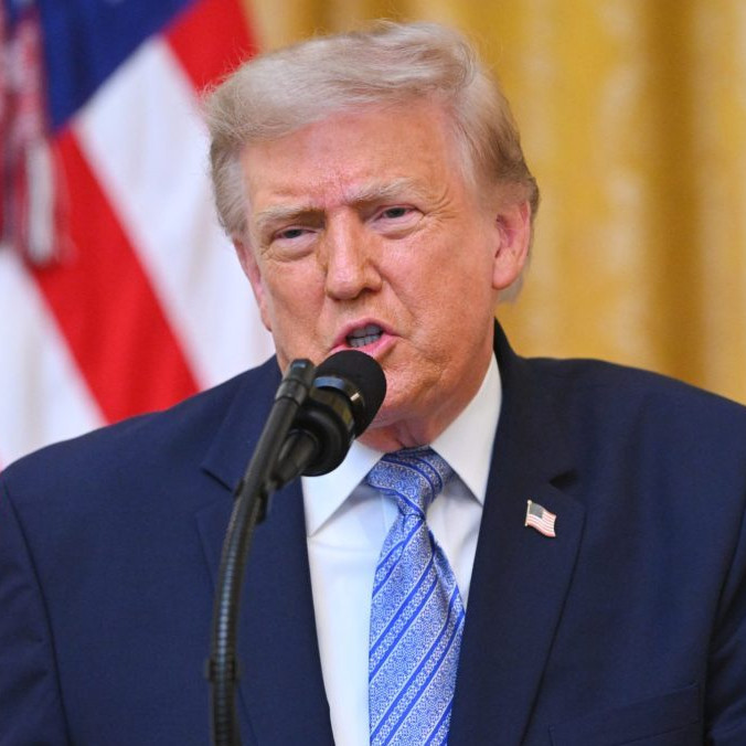 Donald Trump počas prejavu k národu.