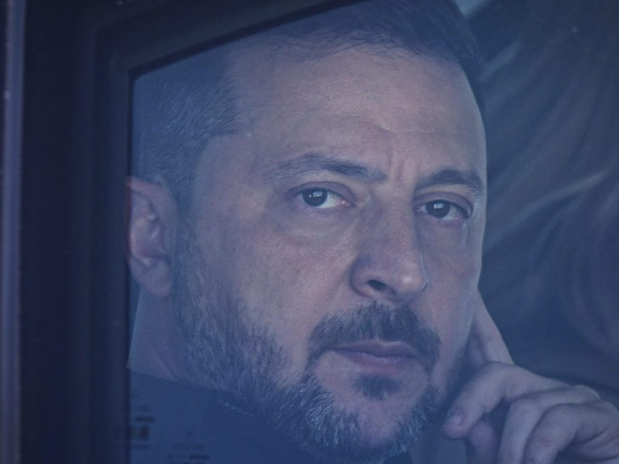 Na snímke Volodymyr Zelenskyj.