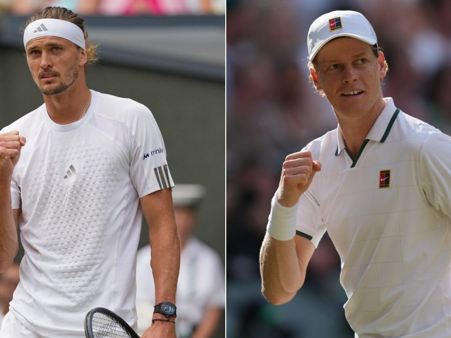 Zverev a Sinner