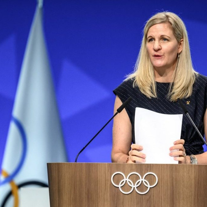 Prezidentka Medzinárodného olympijského výboru Kirsty Coventryová.