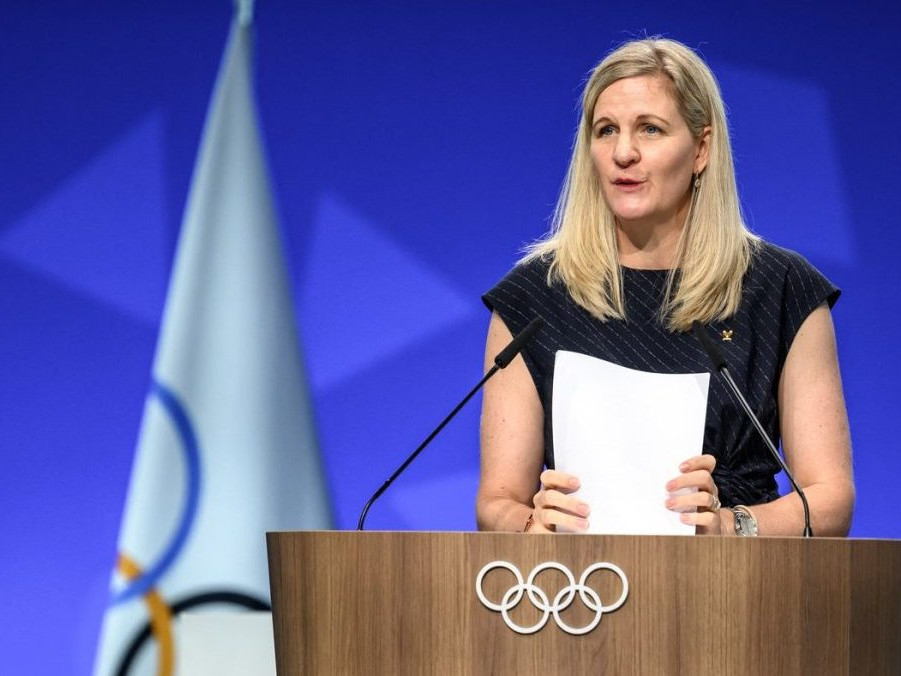 Prezidentka Medzinárodného olympijského výboru Kirsty Coventryová.