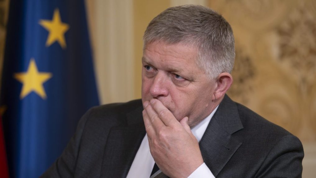 Na snímke Robert Fico.