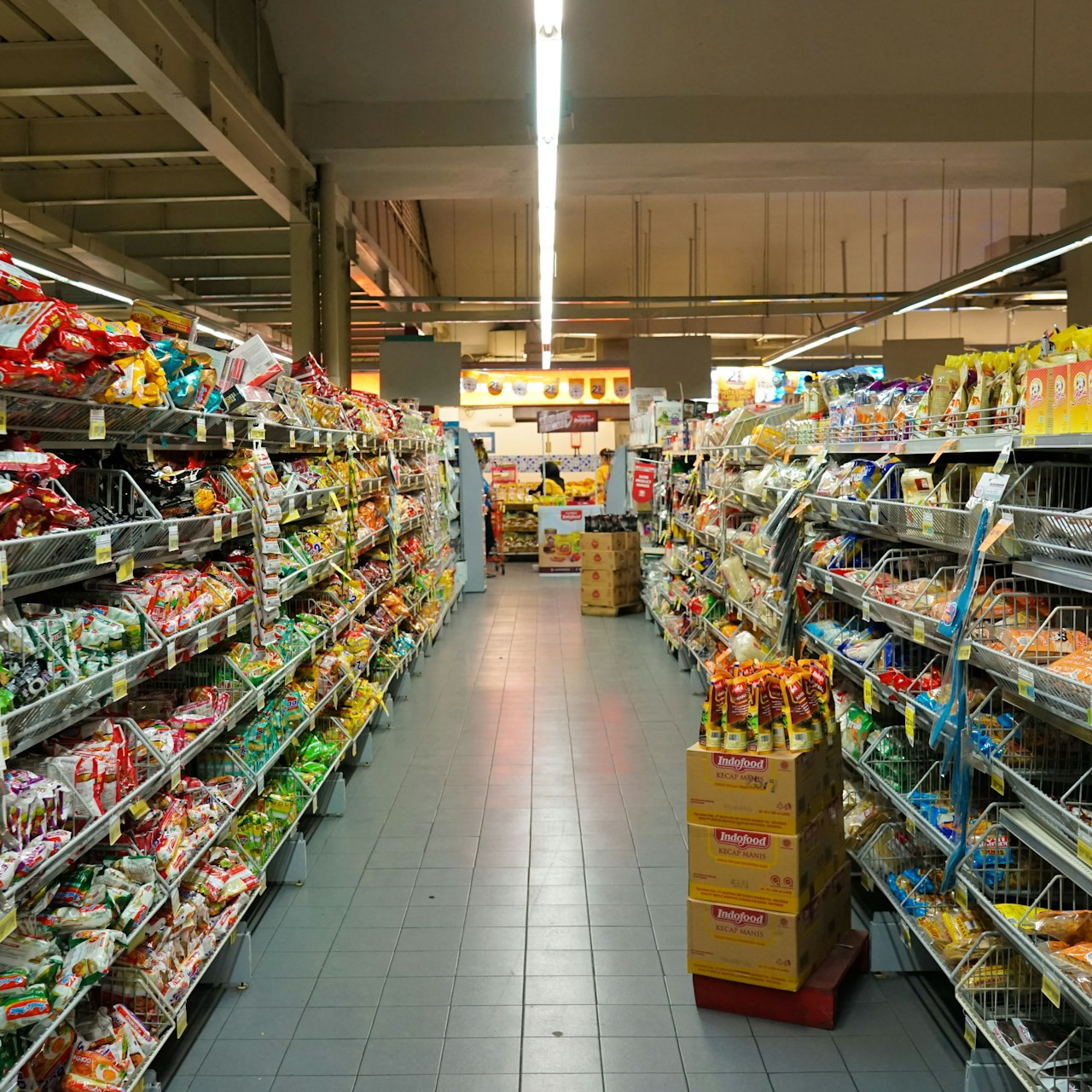 Tovar v supermarkete