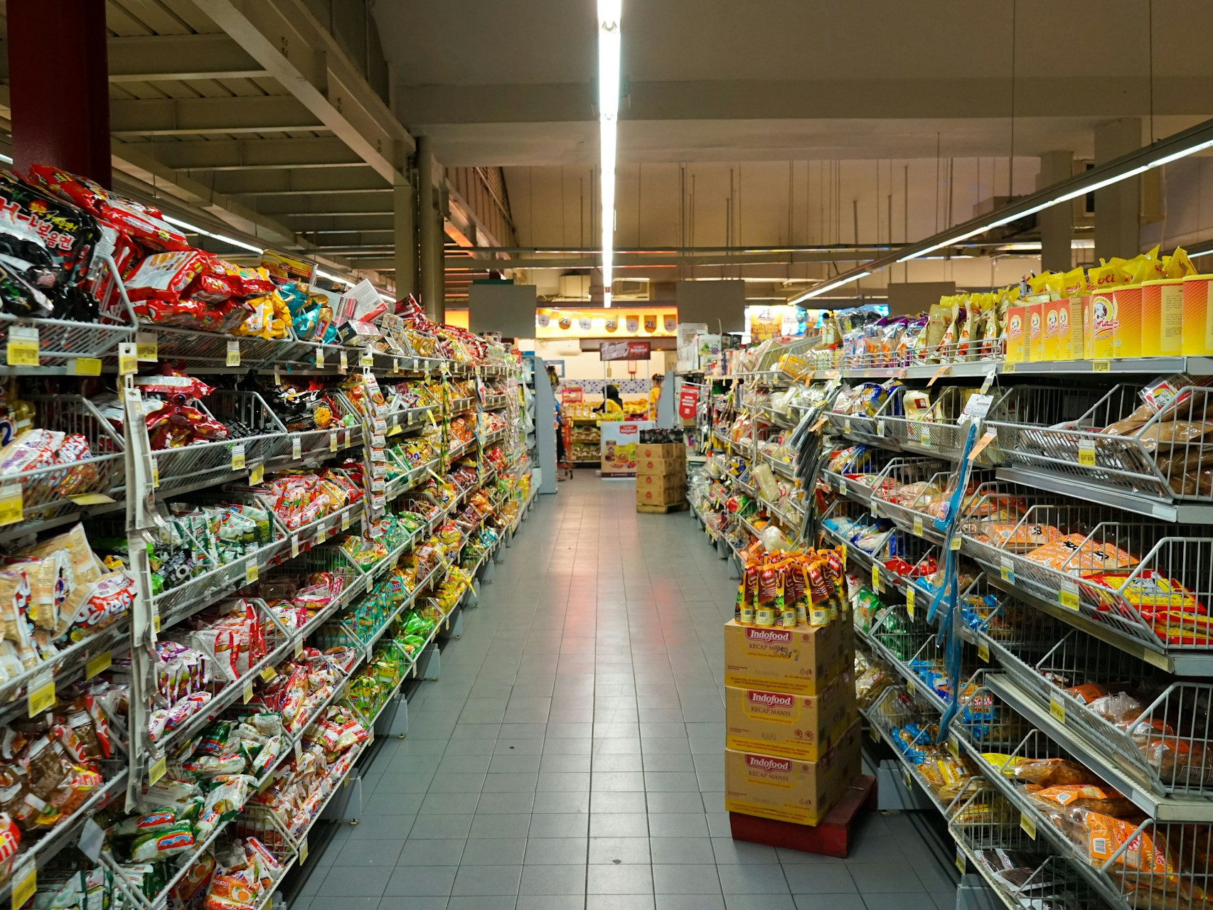 Tovar v supermarkete